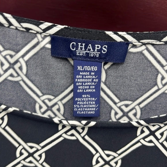 NEW! Chaps wrap dress - Picture 2 of 10